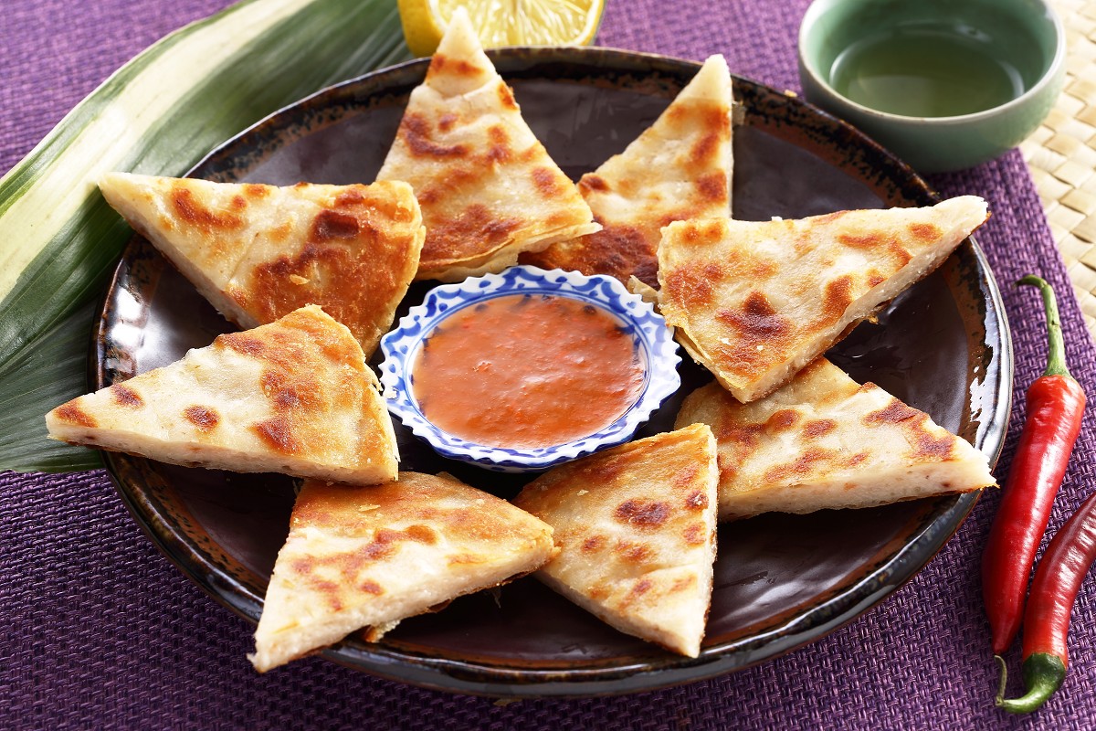 泰式月亮虾饼(附泰式酸辣酱)